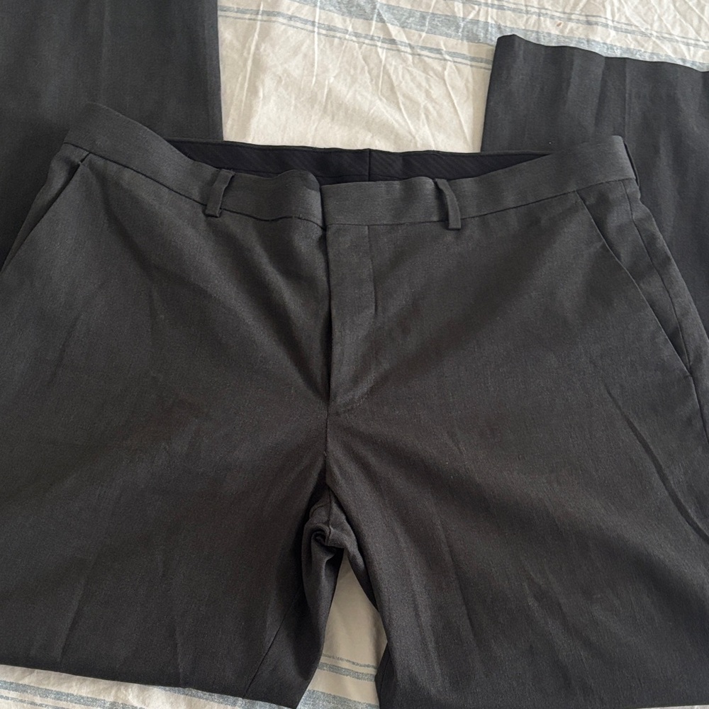 Express Men's Gray Dress Pants